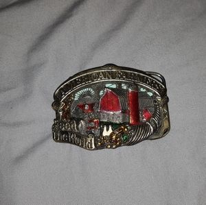 American Farmers belt buckle